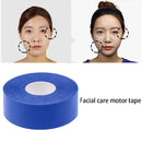 Face Kinesiology Tape Beauty Lift Up Wrinkles Reducer Tape Roll (Dark Blue)