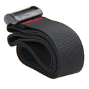 Black Nylon Cargo Tie Down Luggage Lash Belt Work Load 125kg Strap Approx