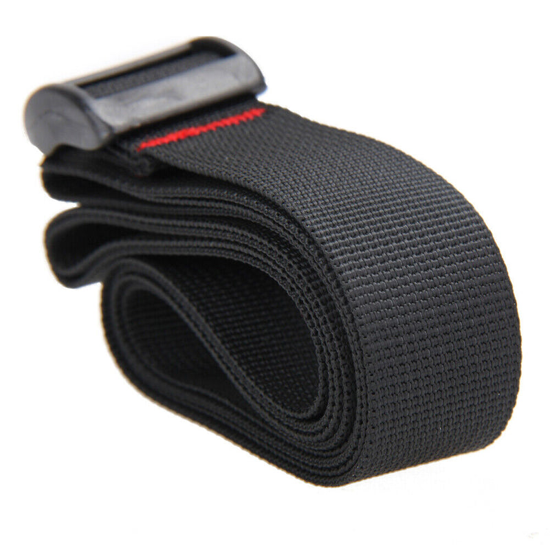 Black Nylon Cargo Tie Down Luggage Lash Belt Work Load 125kg Strap Approx