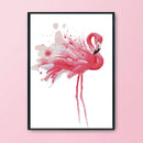 Needlework Kit Pink Animal Stamp DIY Living Room Wall 11CT Handmade Cross Sti