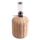 450g Gas Cylinder Cover Rattan Gas Tank Protector for Outdoor Camping Hiking