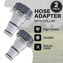 4pcs Hose Drain Plug Adapter with 2pcs Cuff Kits for Filterpu