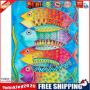 Partial Special Diamond Painting DIY Kit 4 Undersea Fish Rhinestone Picture