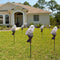 2pcs LED Solar Light Owl Outdoor Lawn Stakes Lamp Home Garden Decoration