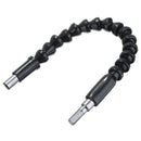 Flexible Shaft Electric Screwdriver Drill Bit Extension Rod (Black 250mm) Newly
