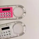 Tool Calculator Ruler Solar Energy Calculator Scientific Office Stationery