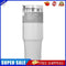 #A Stainless Steel Coffee Mug with Straw Thermal Water Cups Insulated Car Drinkw