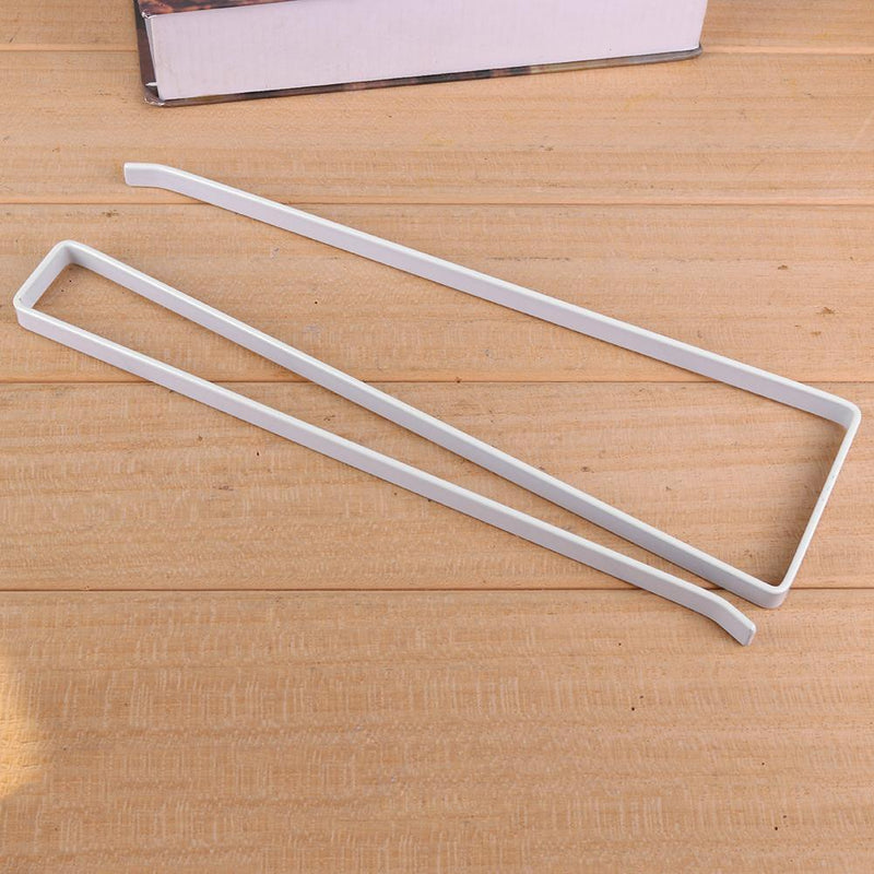 Kitchen Cabinet Door Rack Toilet Paper Towel Shelf Household Organizer Newly