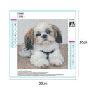 5D DIY Full Drill Diamond Painting Sad Puppy Cross Stitch Embroidery Rhinestones
