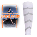 Anti-slip Compression Sleeves Sports Leg Calf Shin Splints Support for Adults