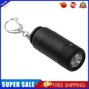 LED Mini Flashlight Portable Key Chain Outdoor Camping Hiking Torch (Black)