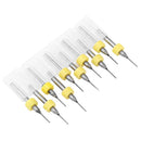 10pcs Circuit Board PCB Drill Bits Tungsten Steel Twist Drill Bits (0.7mm) Newly