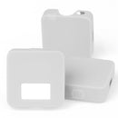 3pcs Silicone Protective Case for RODE Wireless Go II Microphone (White) Newly