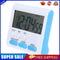 5pcs Multi-function Electric LCD Digital Kitchen Timer Alarm (Blue)