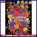 5D DIY Diamond Painting Chrysanthemum Full Drill Rhinestone Mosaic Art Pictur