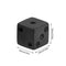 Dice Standard Six Sided Dices Set Non-printed Points Black Dice Game Accessory