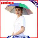 Outdoor Head-Mounted Foldable Fishing Cycling Hiking Camping Shade Umbrella Hat