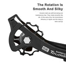 LEBYCLE 11T Bike Rear Derailleur Pulley Guide Bearing Jockey Wheel (Black) Newly