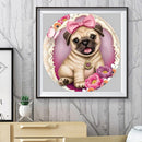 5D DIY Full Drill Diamond Painting Dog Cross Stitch Craft Kit Bedroom Home Decor