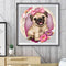5D DIY Full Drill Diamond Painting Dog Cross Stitch Craft Kit Bedroom Home Decor