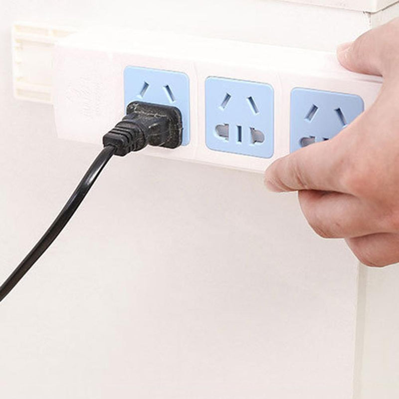 Multi-function Punch-free Socket Fixer Holder Wall-mounted Household Supply