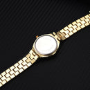 Casual Women Alloy Quartz Watch Fashion Personality Steel Strap Dress Wristwatch