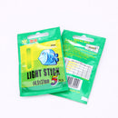 25pcs/5packs Fishing Lightweight Sticks Multi-Color Float Bar Light Fluorescent Light