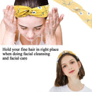 Women Girls Summer Print Bow Cross Headbands Fashion Hairbands Hair Accesso