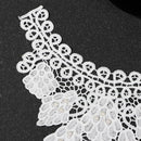 Lace Fabric Applique Embroidery Collar Neckline Accessories Embroidered Lace