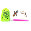 DIY Key Chain Diamond Painting Letters Women Bag Keyring Pendant Gift (N) Newly