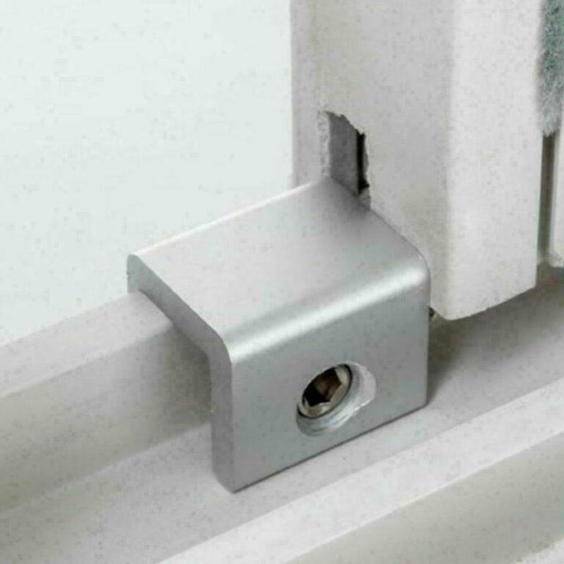 Aluminum Safety Locks Window For Home Adjustable Slide Stopper Door Goo J0S8