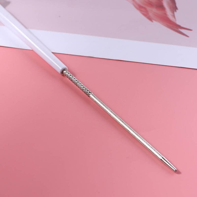 Beauty Double Sided Edge Control Hair Comb Steel Pin Tail Hair Brush Makeup T