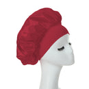 Women Night Hair Cap Double Layer Satin Headwear Adjustable Curly Hair Stylin