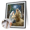 DIY Paint By Number Kit Frameless Religious Jesus Handpainted Canvas Art Decor