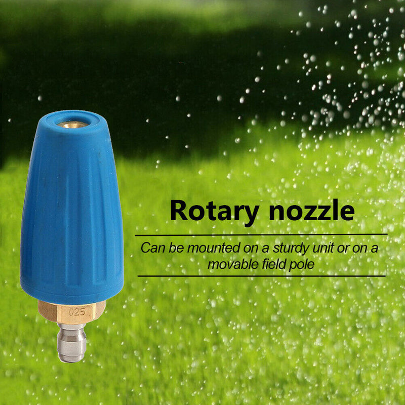 4000psi High Pressure Cleaning Water Spray Nozzle Ceramic Core Rotary Spray
