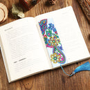 Special Shaped Drill Bookmark Tassel DIY Diamond Painting Yellow Flower Kit