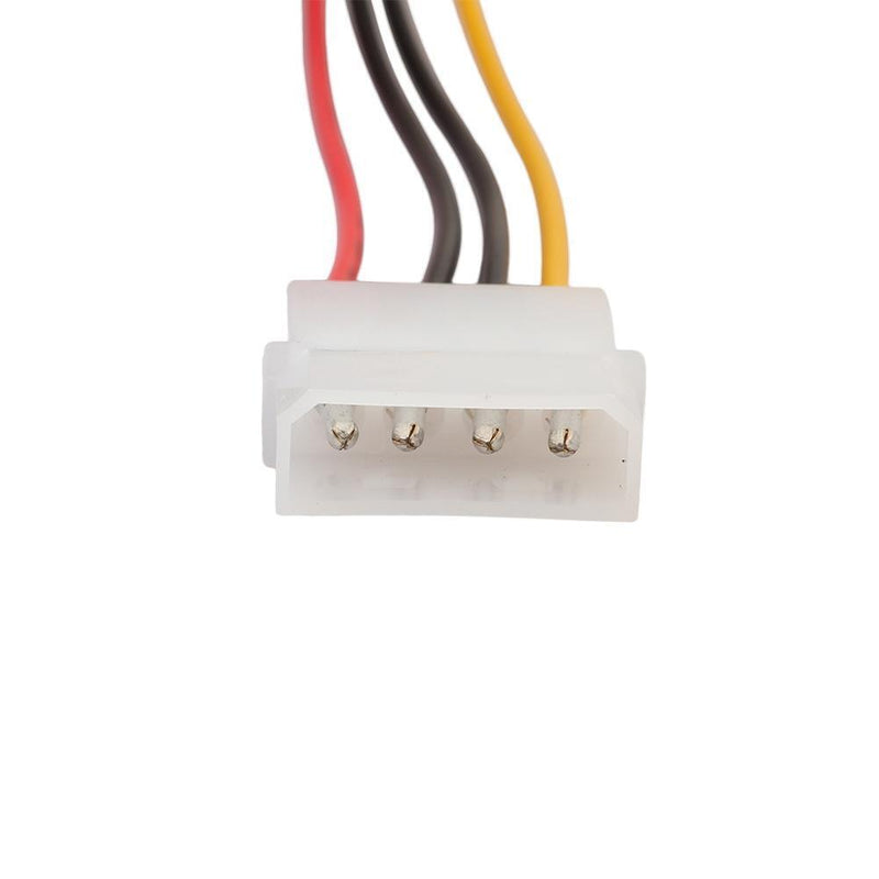 1pcs IDE 4-Pin Male to IDE 4-Pin Female Extension Power Cable 18cm