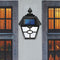 Retro Hex Solar LED Lawn Lamp Waterproof Dynamic Flames Courtyard Garden Light