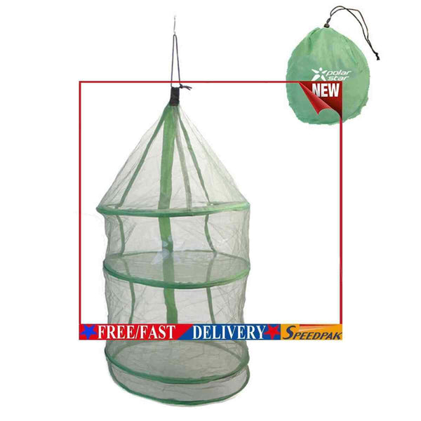 Hanging Drying Net - Flexible & Dust-proof Non-Toxic Polyester Netting for Food