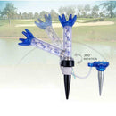 Golf Tees Tack Plastic Golf Training Magnetic Step Holder Down Golf Ball R E6B4