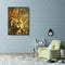 Hand Painted Picture Frameless DIY Fierce Tiger Painting By Numbers Craft