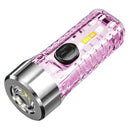 #A LED SMD Pocket Flashlight Adjustable Small Keychain Lamp for Camping Accessor