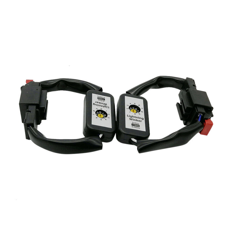 2pcs Dynamic Turn Signal LED Taillight Module Cable Wire Harness for Golf