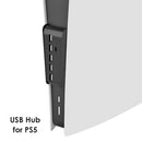 6 in 1 USB Hub with 5 USB A + 1 USB C Ports for PS5 PS5 Digital Edition Newly