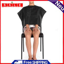 Hairdressing Gown Apron Waterproof Children Adults Hair Cutting Cape