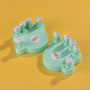 1 Pair Piano Finger Trainers Hand Strength Exerciser for Beginner (Green) Newly