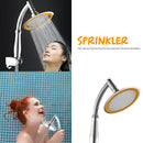 Adjustable High Pressure Water Saving Perforated Shower Head Set (6in) Newly
