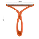 Lint Remover Pet Hair Fuzz Fabric Shaver Coat Clothes Fluff Brush (Orange)