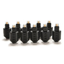 Converter Spdif Female To Male Audio Adapter Optical Mini Jack Plug To Toslink