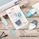 Office Supplies Double Sided Adhesive Dots Stick Roller Glue Tape Dispenser